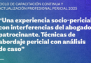 CICLO DE CAPACITACION CONTINUA Y ACTUALIZACION PROFESIONAL PERICIAL 2025