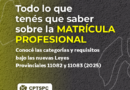 Conocé las distintas categorías de matrícula profesional previstas en las nuevas leyes provinciales