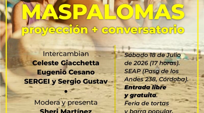 PerverCINE presenta «Maspalomas»: Proyección y conversatorio sobre vejeces queer y temporalidades disidentes