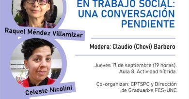 Cuerpo, formación y prácticas de intervención en Trabajo Social: una conversación pendiente